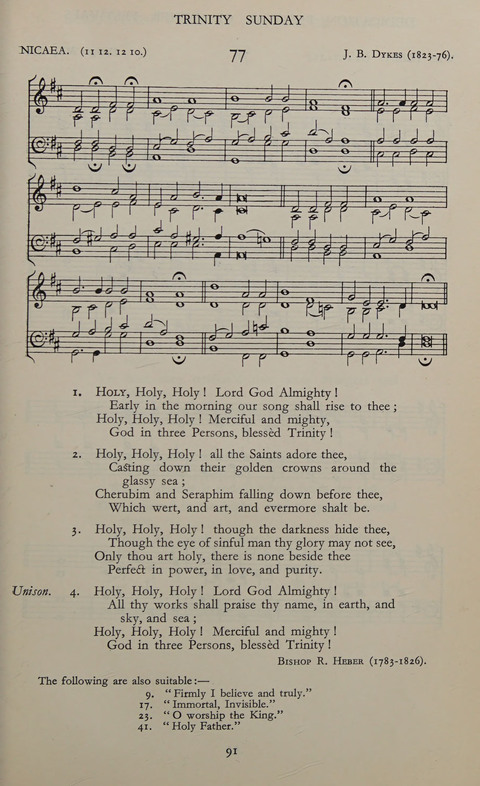 The Winchester Hymn Supplement: with Tunes page 91