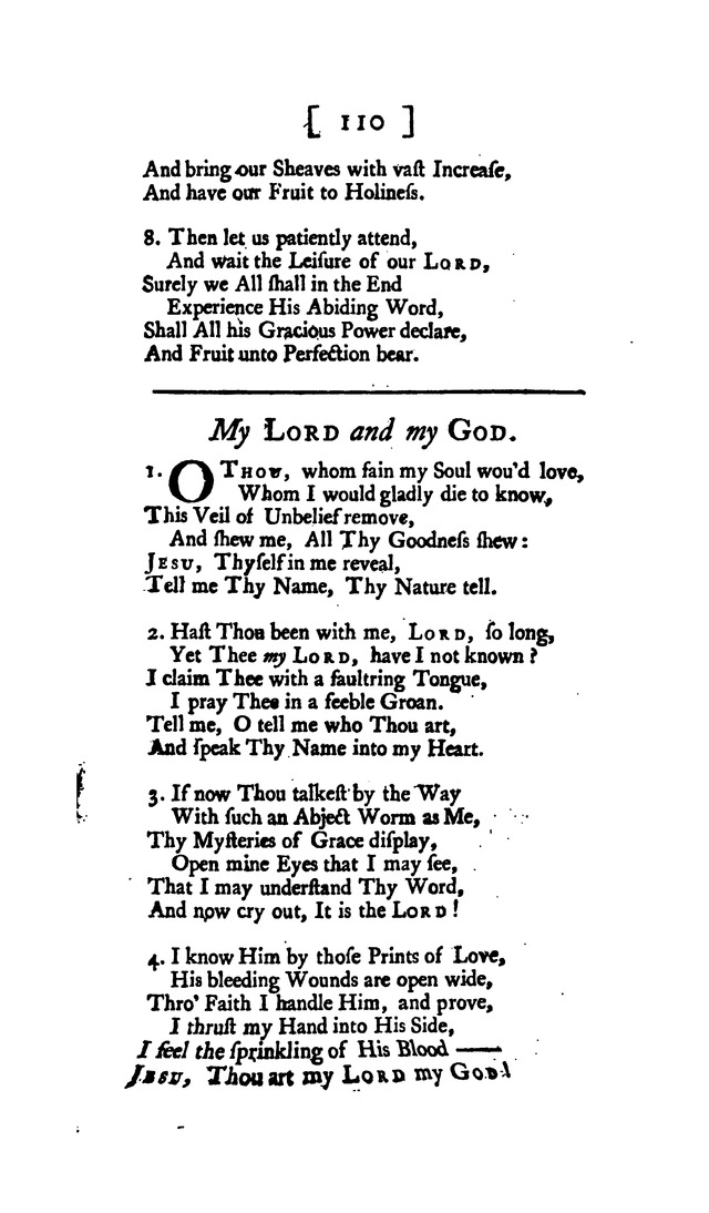 Hymns and Sacred Poems page 110