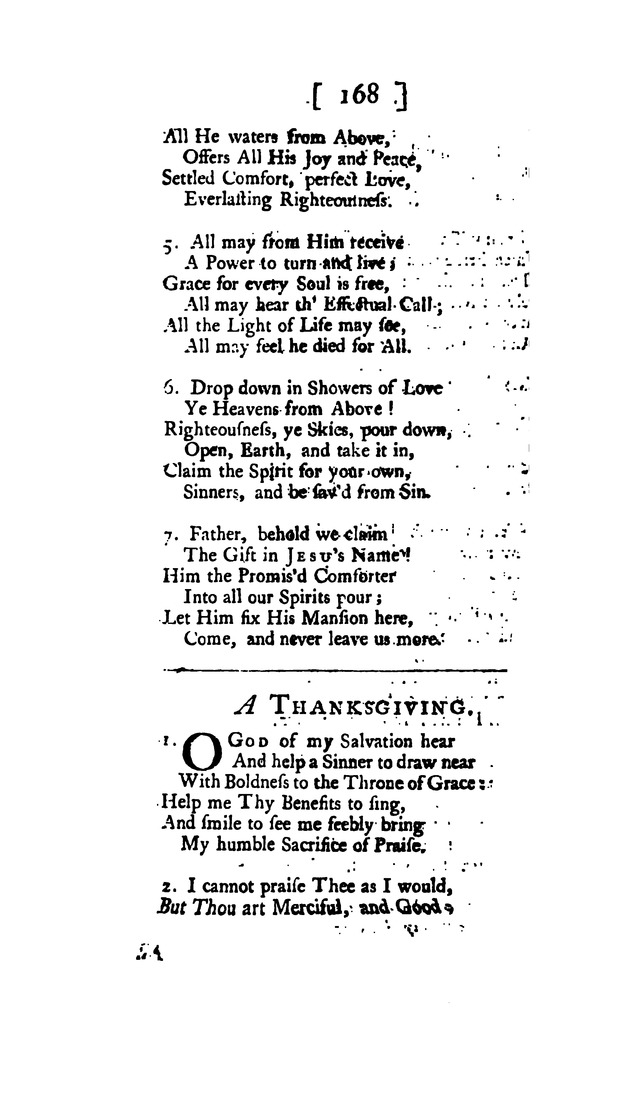 Hymns and Sacred Poems page 168