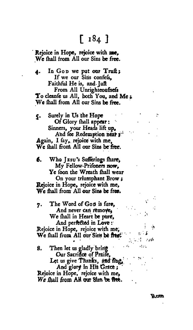 Hymns and Sacred Poems page 184