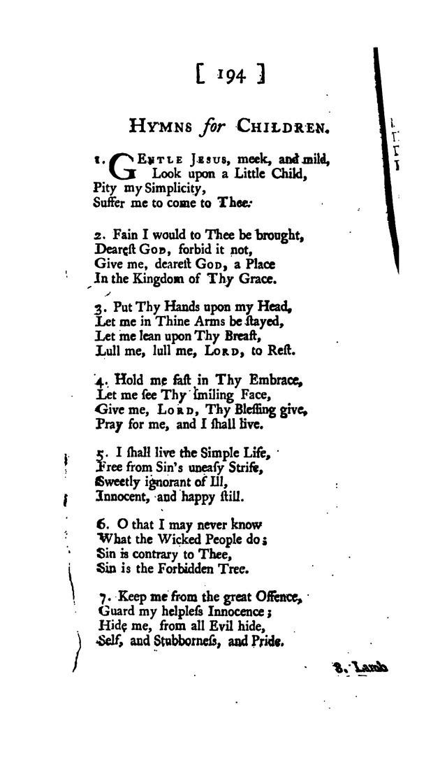 Hymns and Sacred Poems page 194