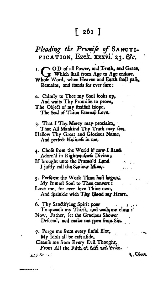 Hymns and Sacred Poems page 261