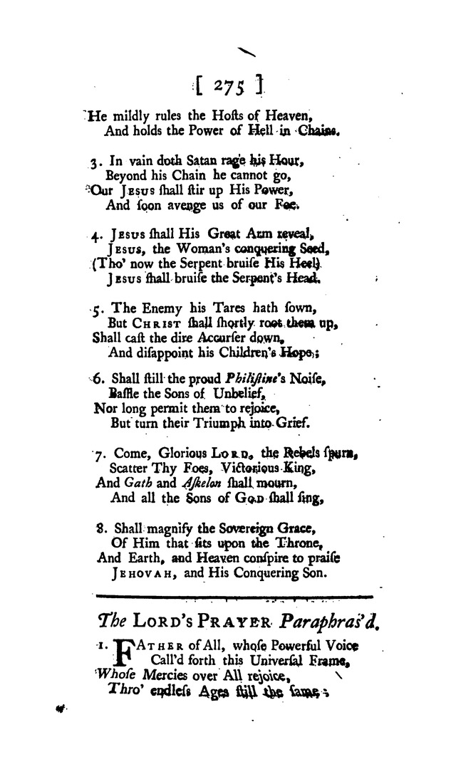 Hymns and Sacred Poems page 275