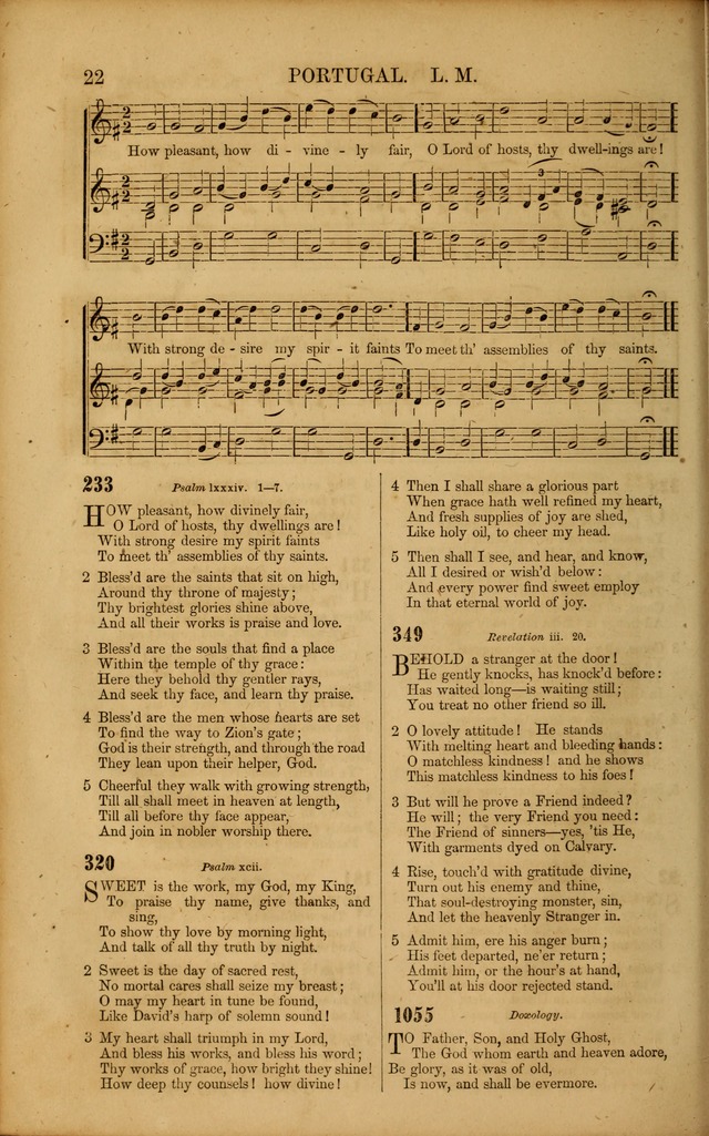 Wesleyan Hymn and Tune Book: Comprising the Entire Collection of Hymns in the Hymn Book of the Methodist Episcopal Church, South page 22