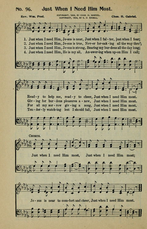 Wonderful Jesus and Other Songs page 101