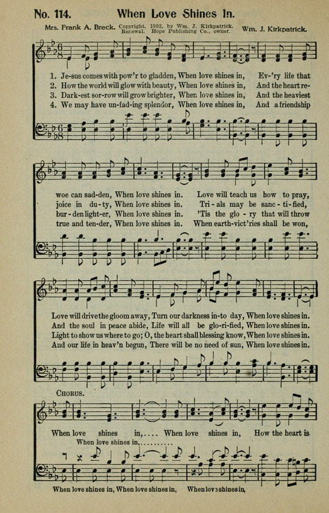 Wonderful Jesus and Other Songs page 119