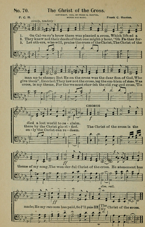 Wonderful Jesus and Other Songs page 73