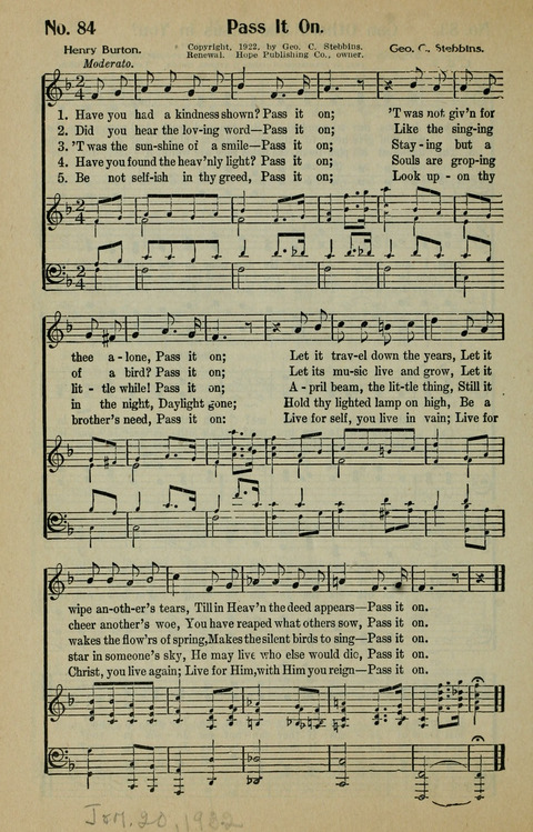 Wonderful Jesus and Other Songs page 89