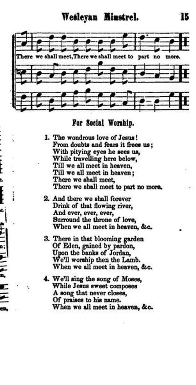 The Wesleyan Minstrel: a Collection of Hymns and Tunes. 2nd ed. page 16