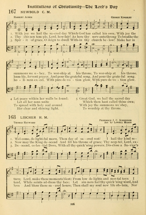 The Wesleyan Methodist Hymnal: Designed for Use in the Wesleyan Methodist Connection (or Church) of America page 106