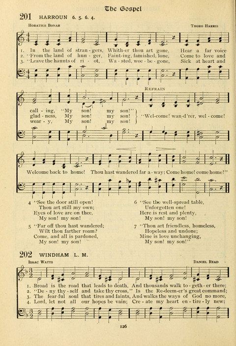 The Wesleyan Methodist Hymnal: Designed for Use in the Wesleyan Methodist Connection (or Church) of America page 126