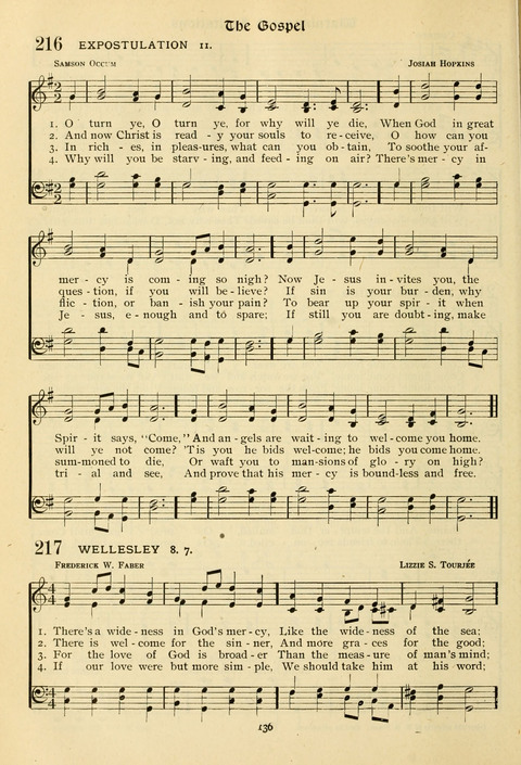 The Wesleyan Methodist Hymnal: Designed for Use in the Wesleyan Methodist Connection (or Church) of America page 136