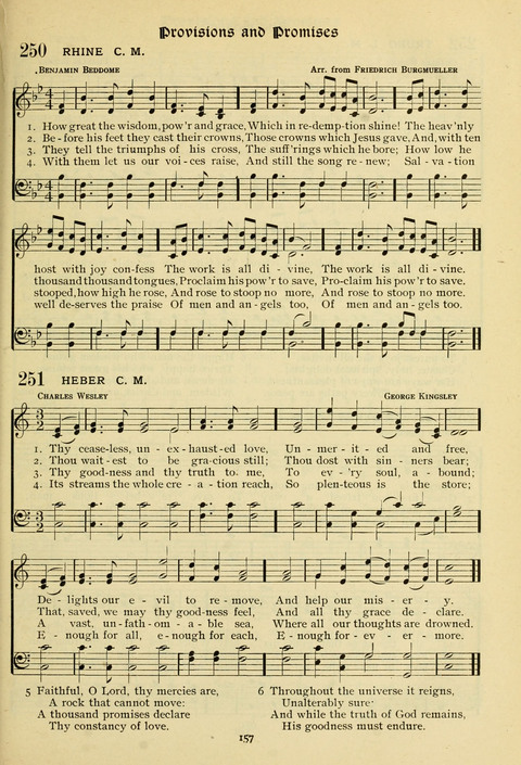 The Wesleyan Methodist Hymnal: Designed for Use in the Wesleyan Methodist Connection (or Church) of America page 157