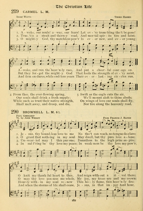 The Wesleyan Methodist Hymnal: Designed for Use in the Wesleyan Methodist Connection (or Church) of America page 182