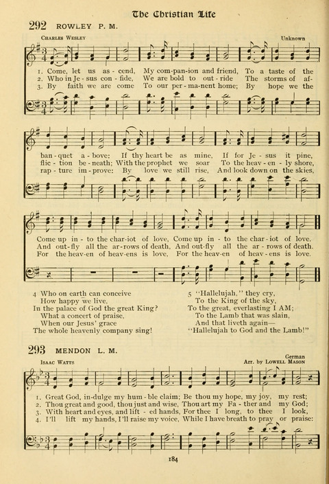 The Wesleyan Methodist Hymnal: Designed for Use in the Wesleyan Methodist Connection (or Church) of America page 184