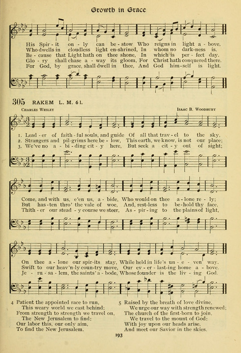 The Wesleyan Methodist Hymnal: Designed for Use in the Wesleyan Methodist Connection (or Church) of America page 193