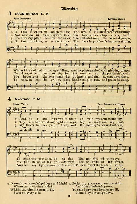 The Wesleyan Methodist Hymnal: Designed for Use in the Wesleyan Methodist Connection (or Church) of America page 2