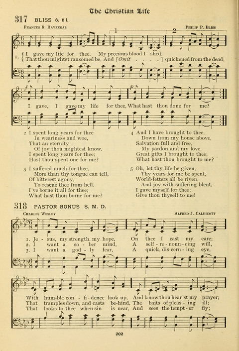 The Wesleyan Methodist Hymnal: Designed for Use in the Wesleyan Methodist Connection (or Church) of America page 202