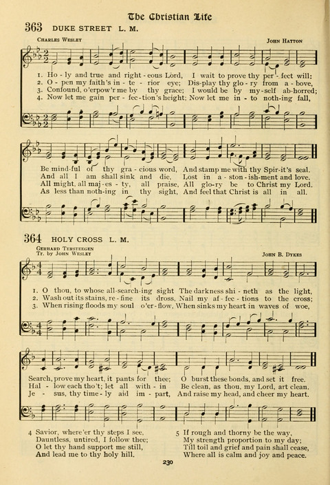 The Wesleyan Methodist Hymnal: Designed for Use in the Wesleyan Methodist Connection (or Church) of America page 230