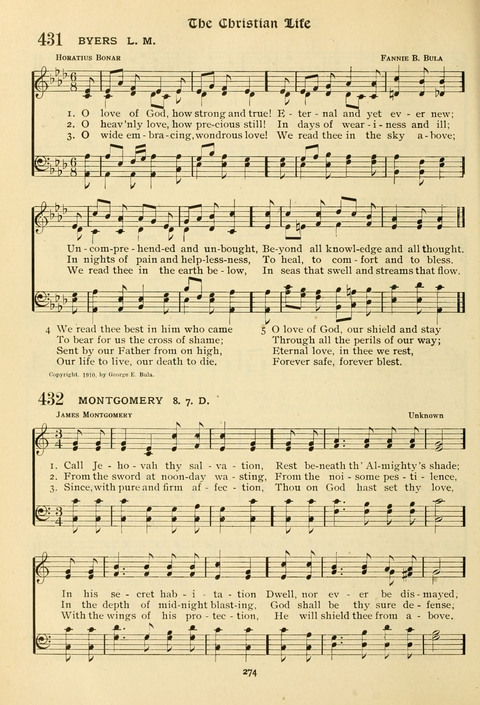 The Wesleyan Methodist Hymnal: Designed for Use in the Wesleyan Methodist Connection (or Church) of America page 274