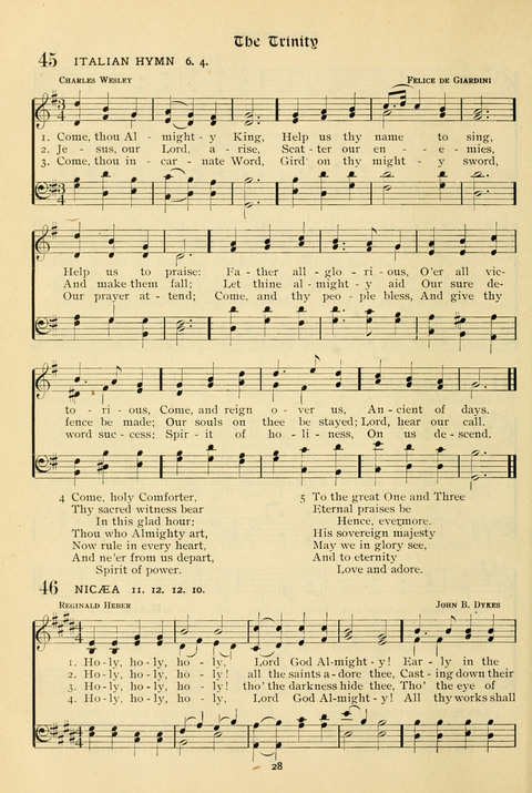 The Wesleyan Methodist Hymnal: Designed for Use in the Wesleyan Methodist Connection (or Church) of America page 28