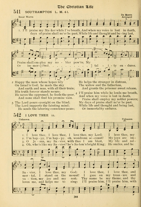 The Wesleyan Methodist Hymnal: Designed for Use in the Wesleyan Methodist Connection (or Church) of America page 344