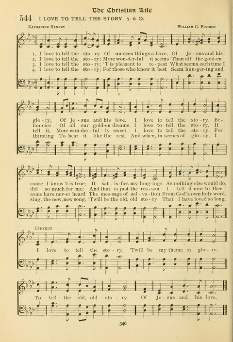 The Wesleyan Methodist Hymnal: Designed for Use in the Wesleyan Methodist Connection (or Church) of America page 346