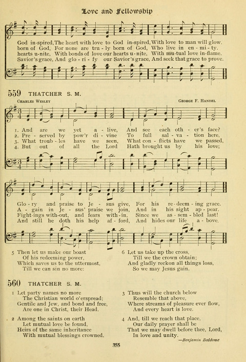 The Wesleyan Methodist Hymnal: Designed for Use in the Wesleyan Methodist Connection (or Church) of America page 355