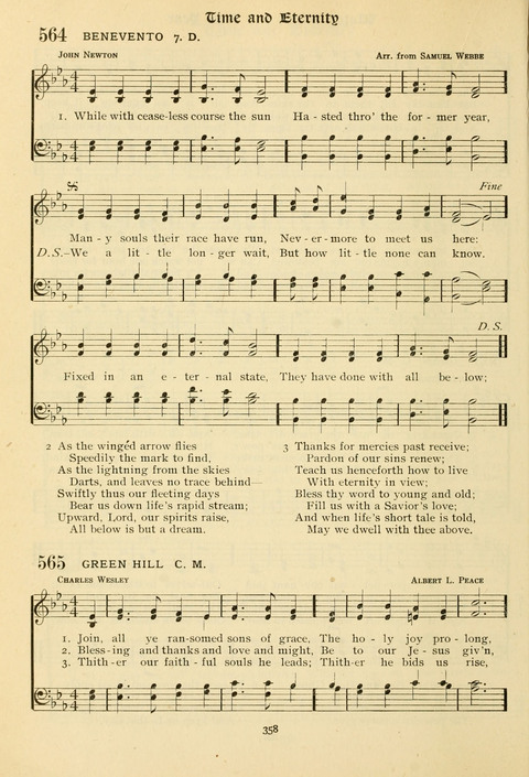 The Wesleyan Methodist Hymnal: Designed for Use in the Wesleyan Methodist Connection (or Church) of America page 358