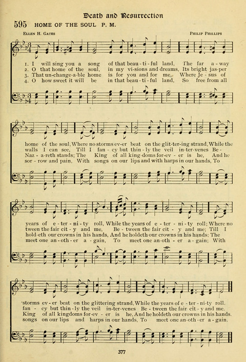 The Wesleyan Methodist Hymnal: Designed for Use in the Wesleyan Methodist Connection (or Church) of America page 377