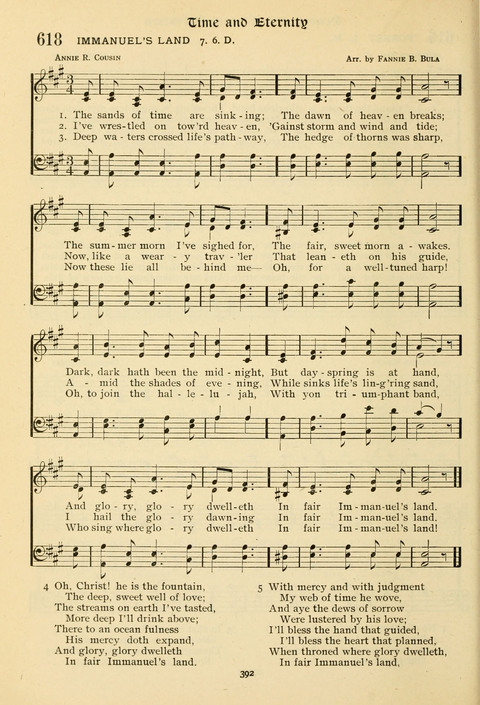 The Wesleyan Methodist Hymnal: Designed for Use in the Wesleyan Methodist Connection (or Church) of America page 392