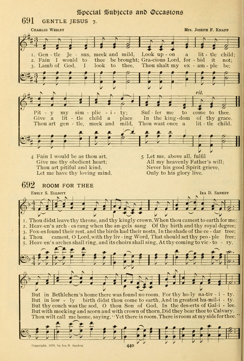 The Wesleyan Methodist Hymnal: Designed for Use in the Wesleyan Methodist Connection (or Church) of America page 440