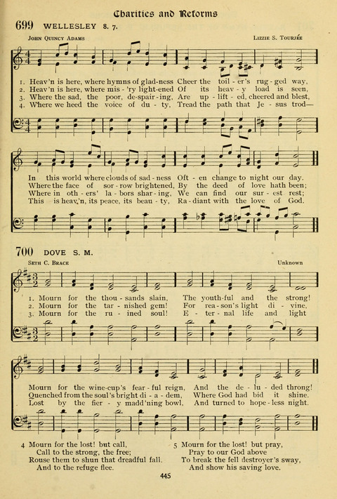 The Wesleyan Methodist Hymnal: Designed for Use in the Wesleyan Methodist Connection (or Church) of America page 445