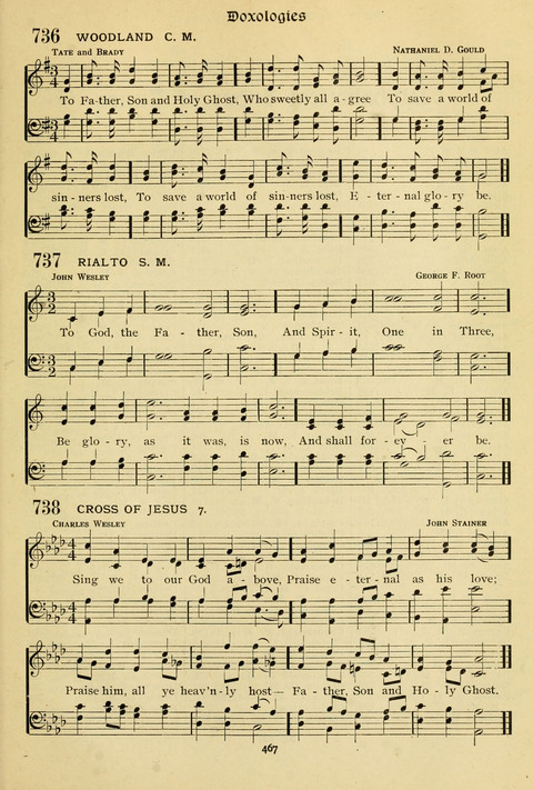 The Wesleyan Methodist Hymnal: Designed for Use in the Wesleyan Methodist Connection (or Church) of America page 467