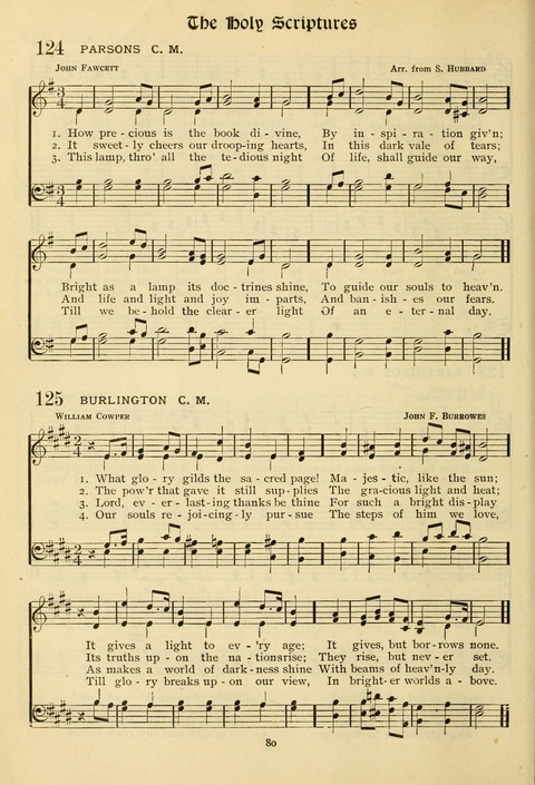 The Wesleyan Methodist Hymnal: Designed for Use in the Wesleyan Methodist Connection (or Church) of America page 80