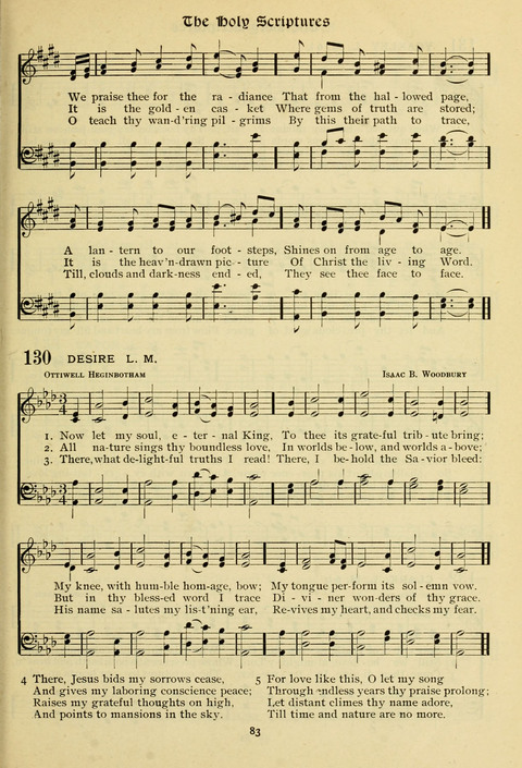 The Wesleyan Methodist Hymnal: Designed for Use in the Wesleyan Methodist Connection (or Church) of America page 83