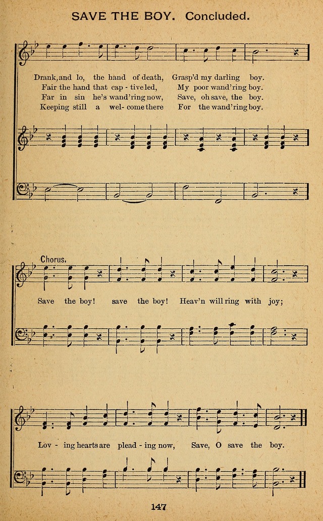 Windows of Heaven: hymns new and old for the church, Sunday school and home used by Rev. H.M. Wharton in evangelistic work page 147