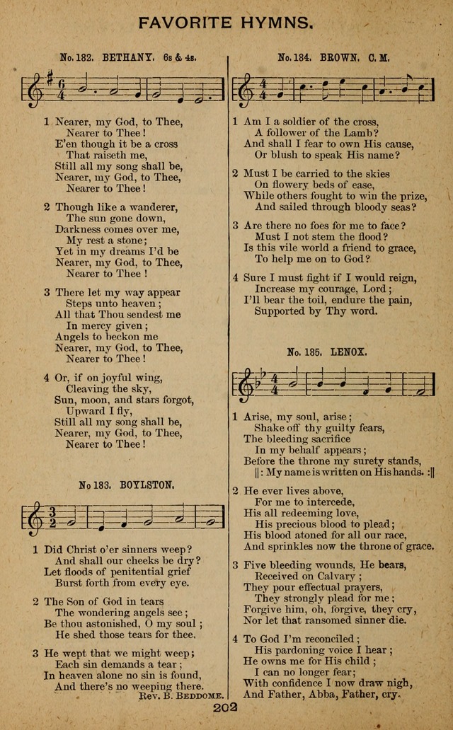 Windows of Heaven: hymns new and old for the church, Sunday school and home used by Rev. H.M. Wharton in evangelistic work page 202