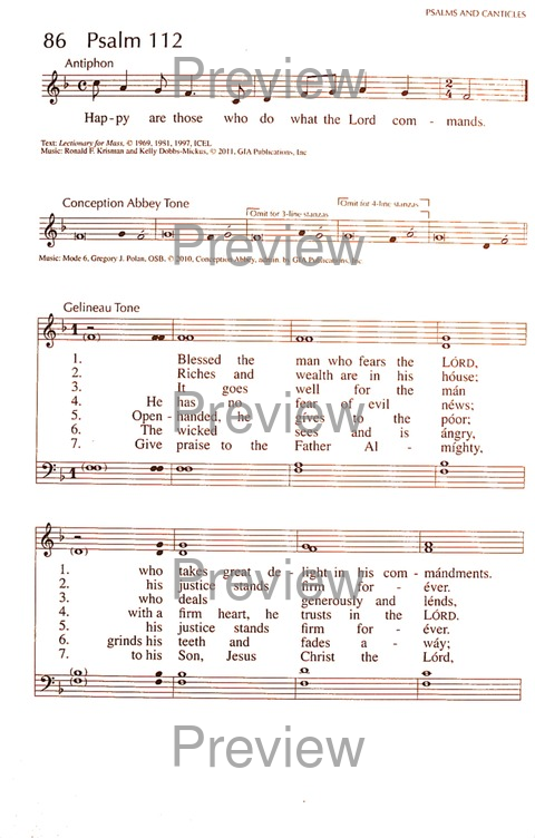 Worship (4th ed.) page 169