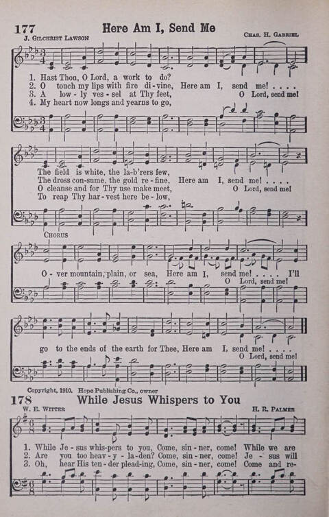 Worship and Praise: for the Church and Sunday School page 172