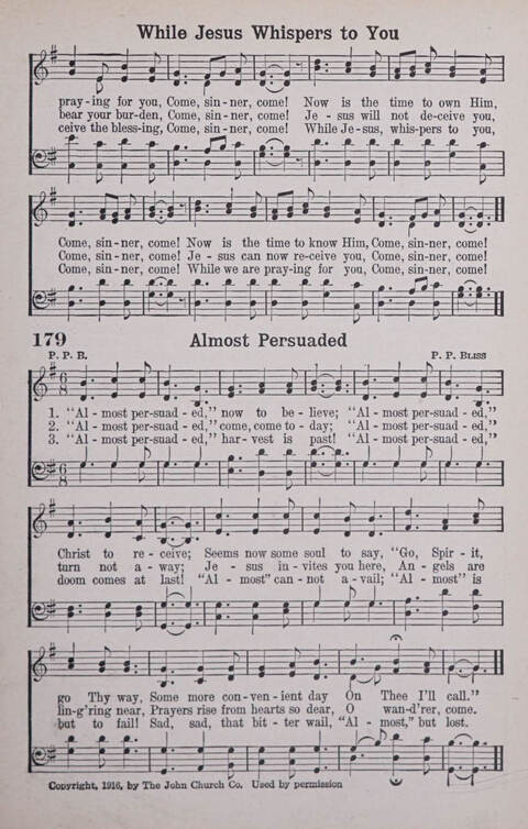 Worship and Praise: for the Church and Sunday School page 173