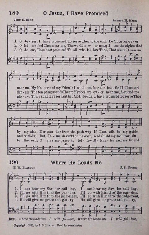 Worship and Praise: for the Church and Sunday School page 180