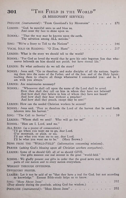 Worship and Praise: for the Church and Sunday School page 263