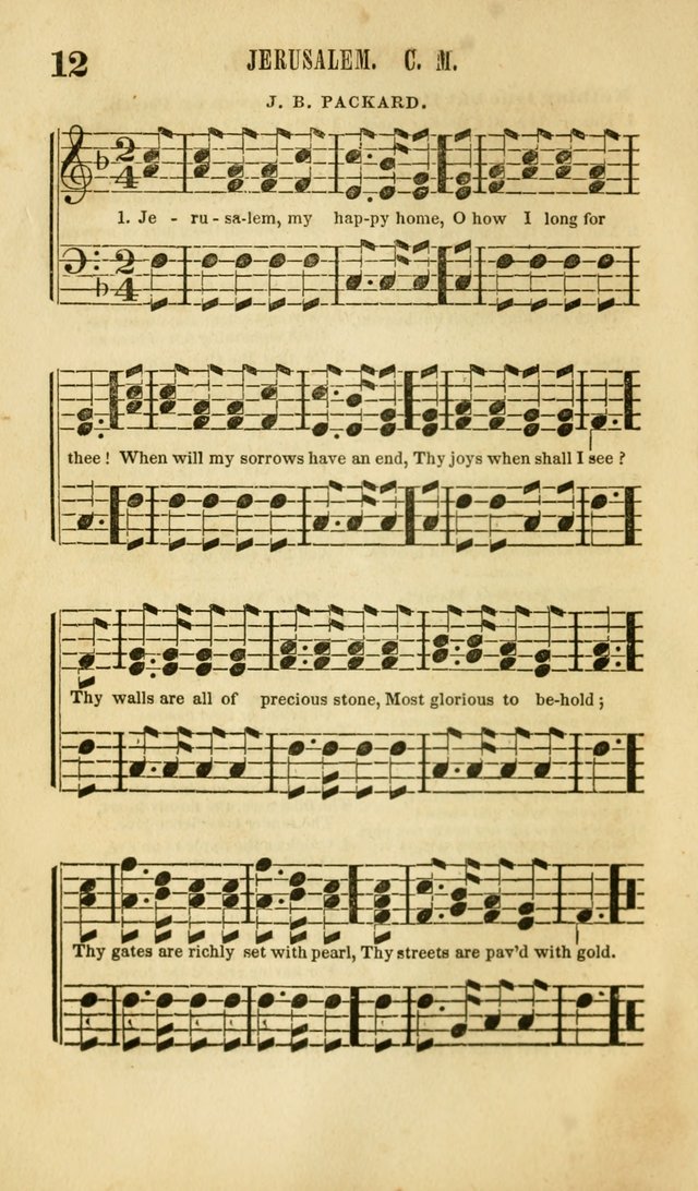 The Wesleyan Psalmist, or Songs of Canaan: a collection of hymns and tunes designed to be used at camp-meetings, and at class and prayer meetings, and other occasions of social devotion page 19