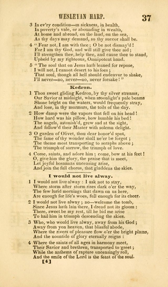 The Wesleyan Psalmist, or Songs of Canaan: a collection of hymns and tunes designed to be used at camp-meetings, and at class and prayer meetings, and other occasions of social devotion page 44