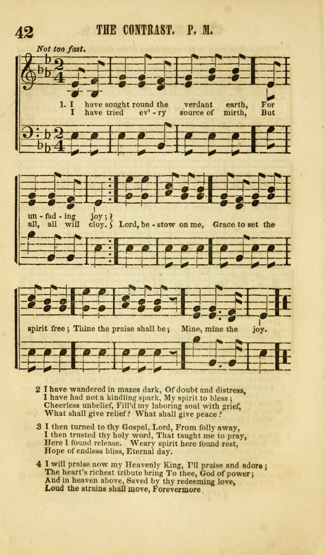 The Wesleyan Psalmist, or Songs of Canaan: a collection of hymns and tunes designed to be used at camp-meetings, and at class and prayer meetings, and other occasions of social devotion page 49