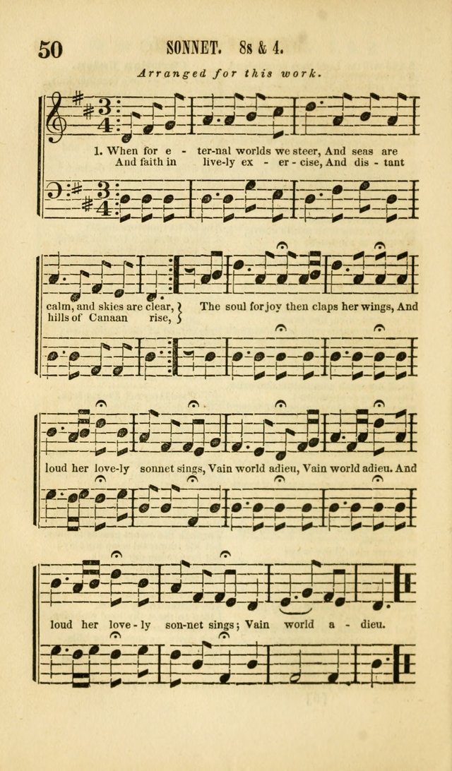 The Wesleyan Psalmist, or Songs of Canaan: a collection of hymns and tunes designed to be used at camp-meetings, and at class and prayer meetings, and other occasions of social devotion page 57