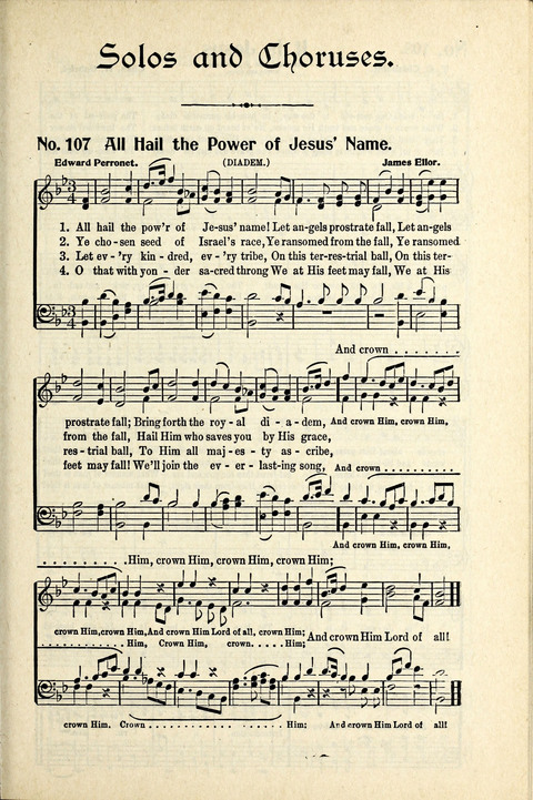 World-Wide Revival Hymns: Unto the Lord page 107