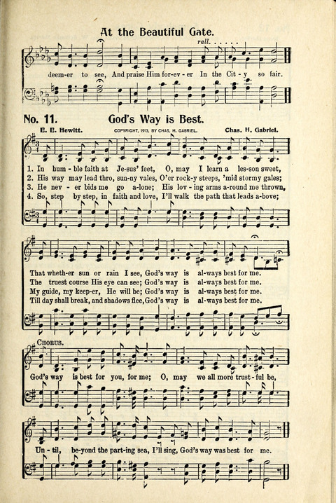 World-Wide Revival Hymns: Unto the Lord page 11