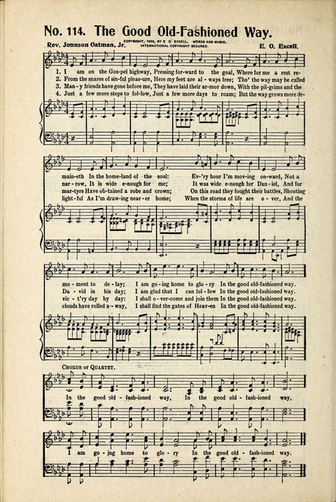 World-Wide Revival Hymns: Unto the Lord page 114